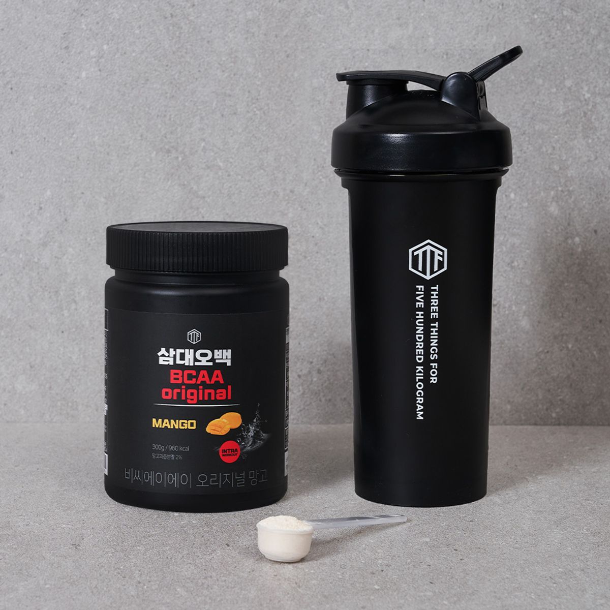 삼대오백(SAMDAE500) BCAA 오리지널 300g +  쉐이커 800ml