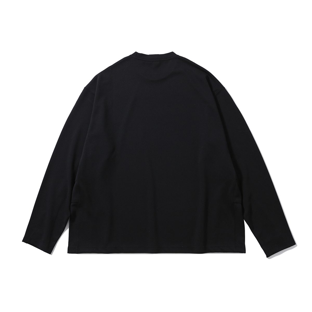 엠피티유(MPTU) [AW24] SIDE POCKET LS SHIRT / BLACK