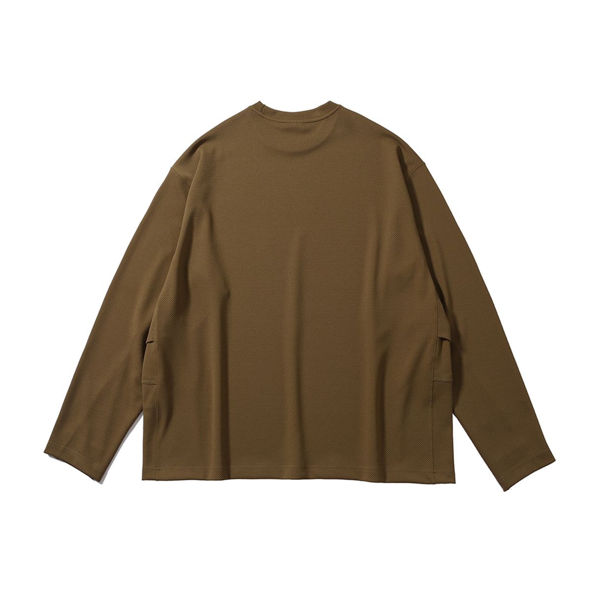 엠피티유(MPTU) [AW24] SIDE POCKET LS SHIRT / COYOTE TAN