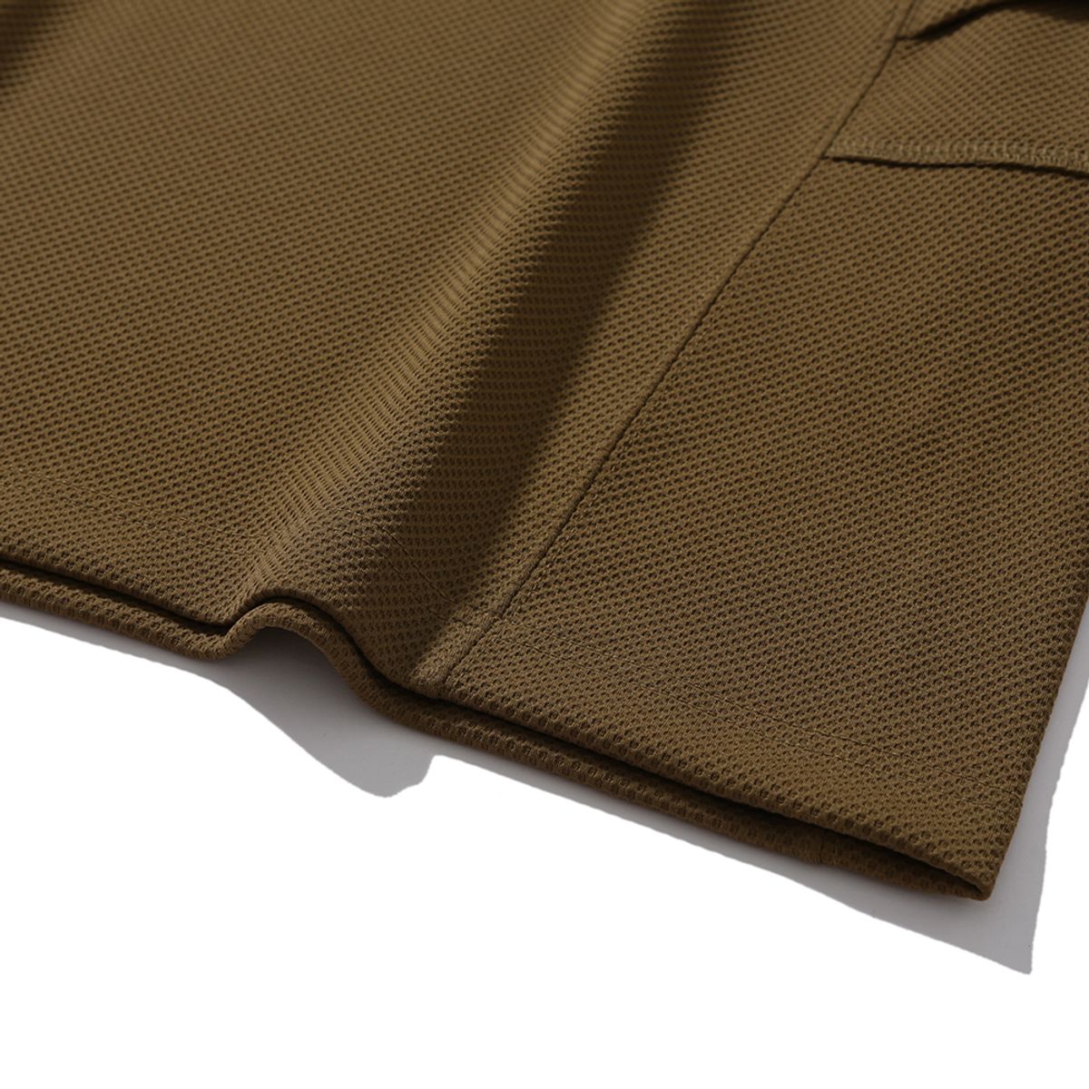엠피티유(MPTU) [AW24] SIDE POCKET LS SHIRT / COYOTE TAN