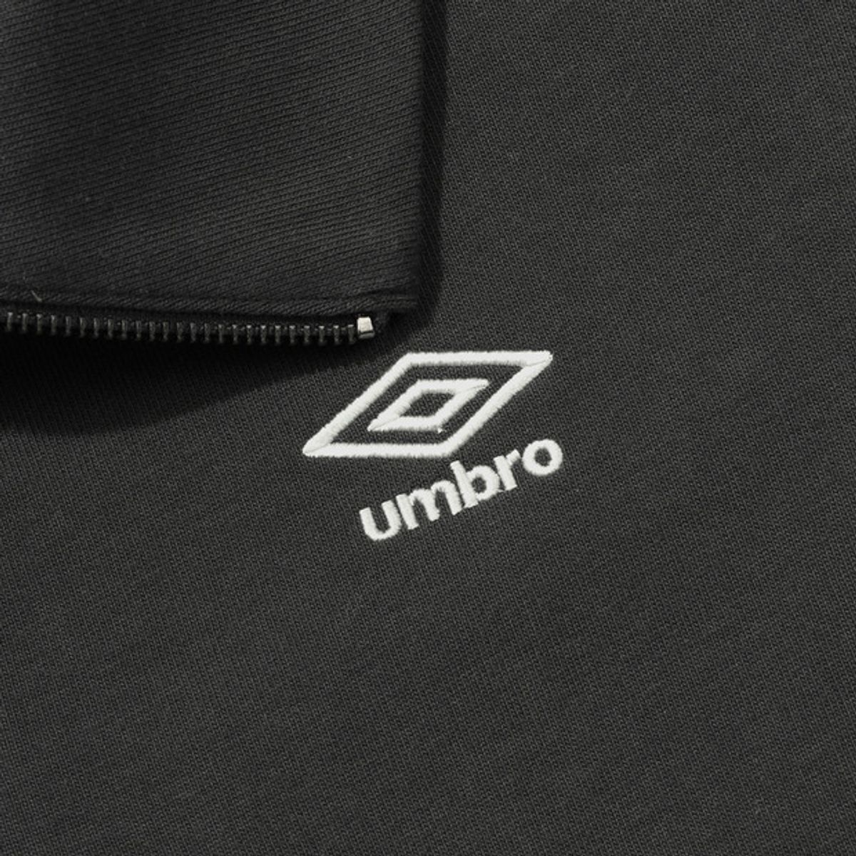 엄브로(UMBRO) 우먼스 반팔 카라 맨투맨 차콜(UQ222CFS41)
