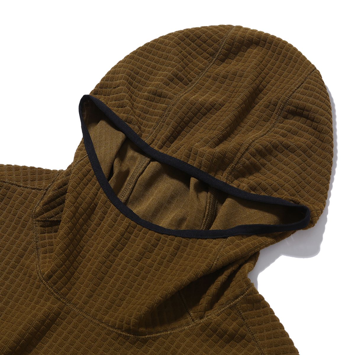 엠피티유(MPTU) [AW24] WAFFLE FLEECE HOODIE / COYOTE TAN