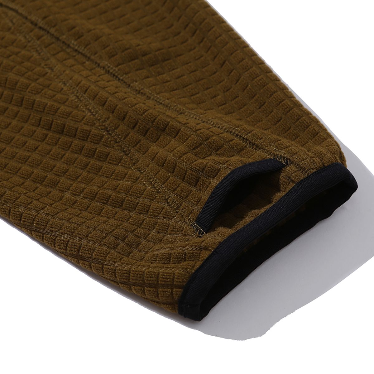 엠피티유(MPTU) [AW24] WAFFLE FLEECE HOODIE / COYOTE TAN