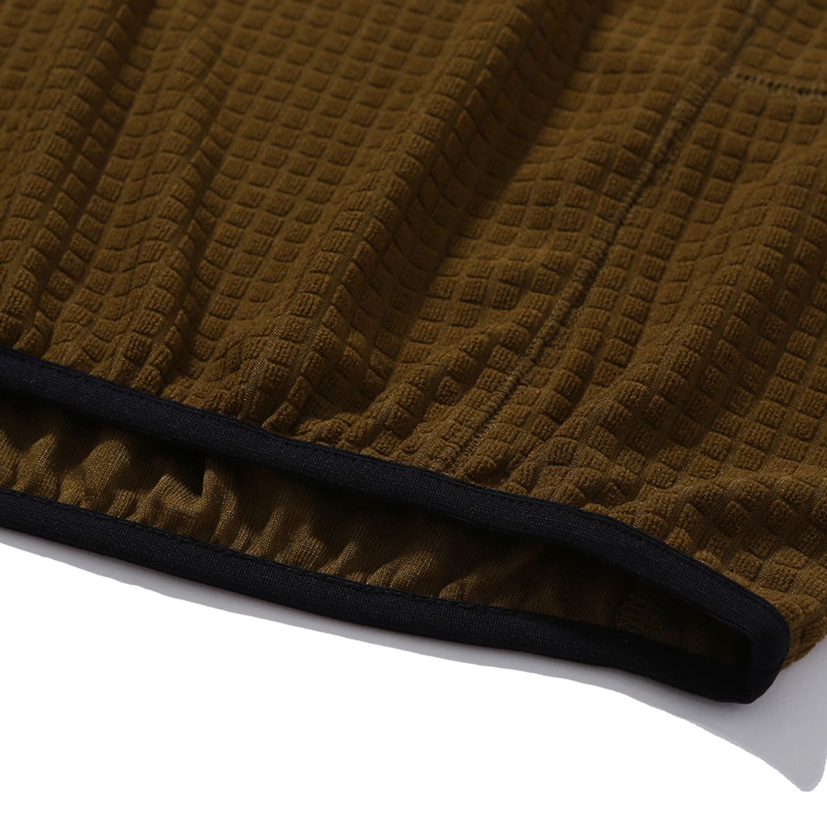 엠피티유(MPTU) [AW24] WAFFLE FLEECE HOODIE / COYOTE TAN