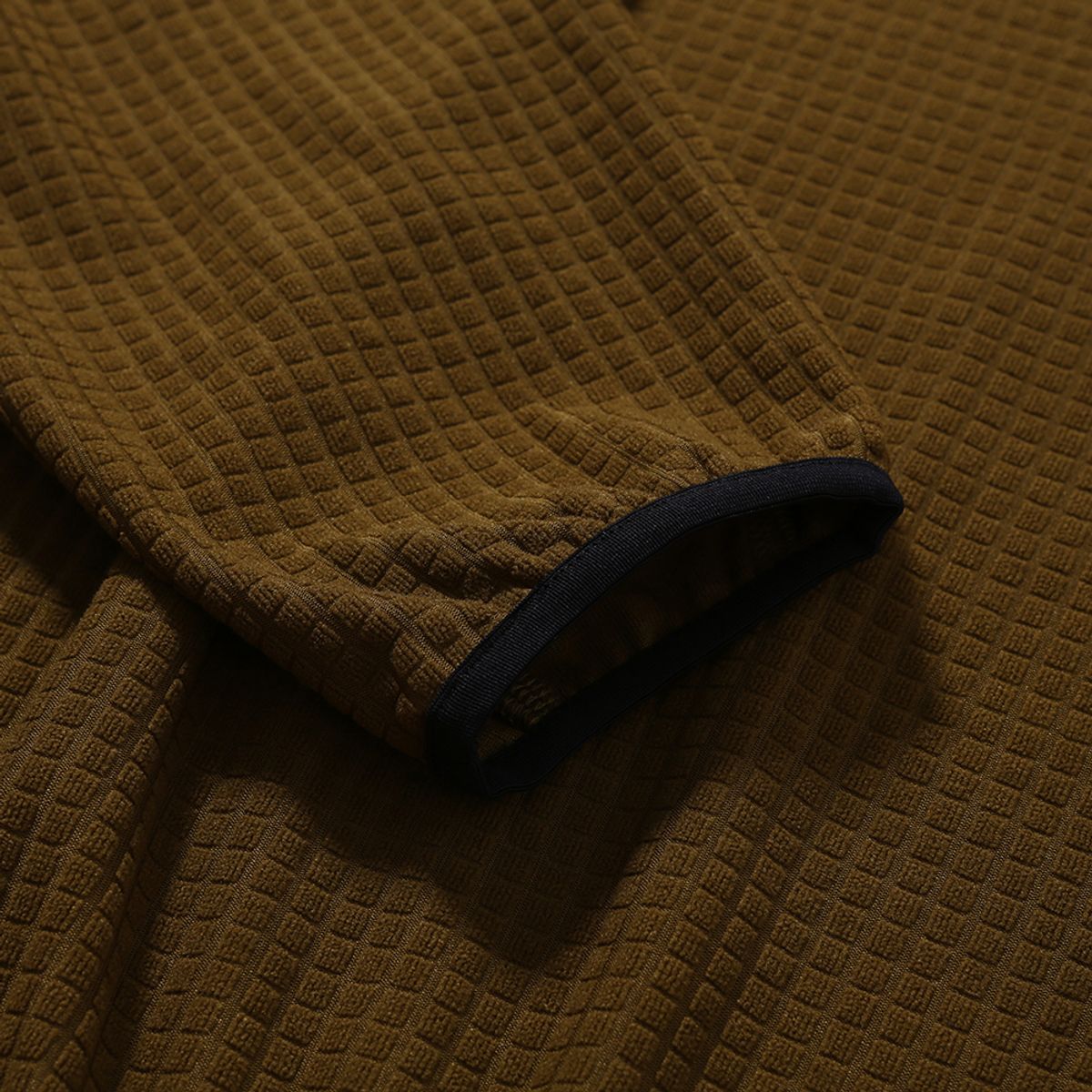 엠피티유(MPTU) [AW24] WAFFLE FLEECE HOODIE / COYOTE TAN