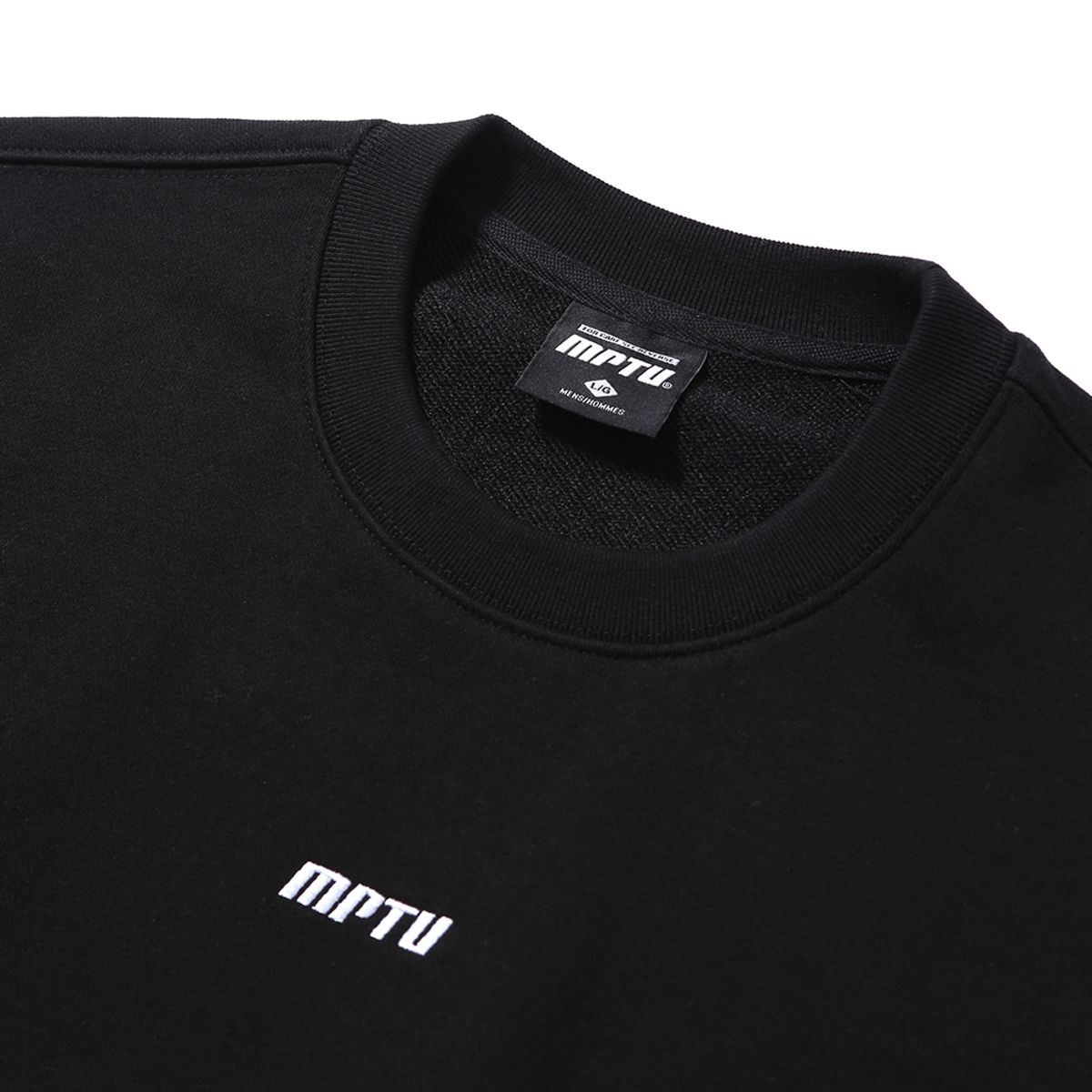엠피티유(MPTU) [AW24] SWEAT SHIRT / BLACK