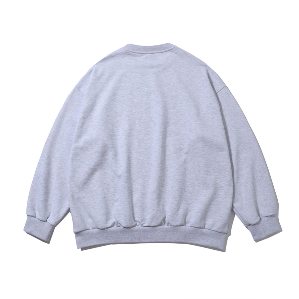 엠피티유(MPTU) [AW24] SWEAT SHIRT / LIGHT HEATHER GRAY