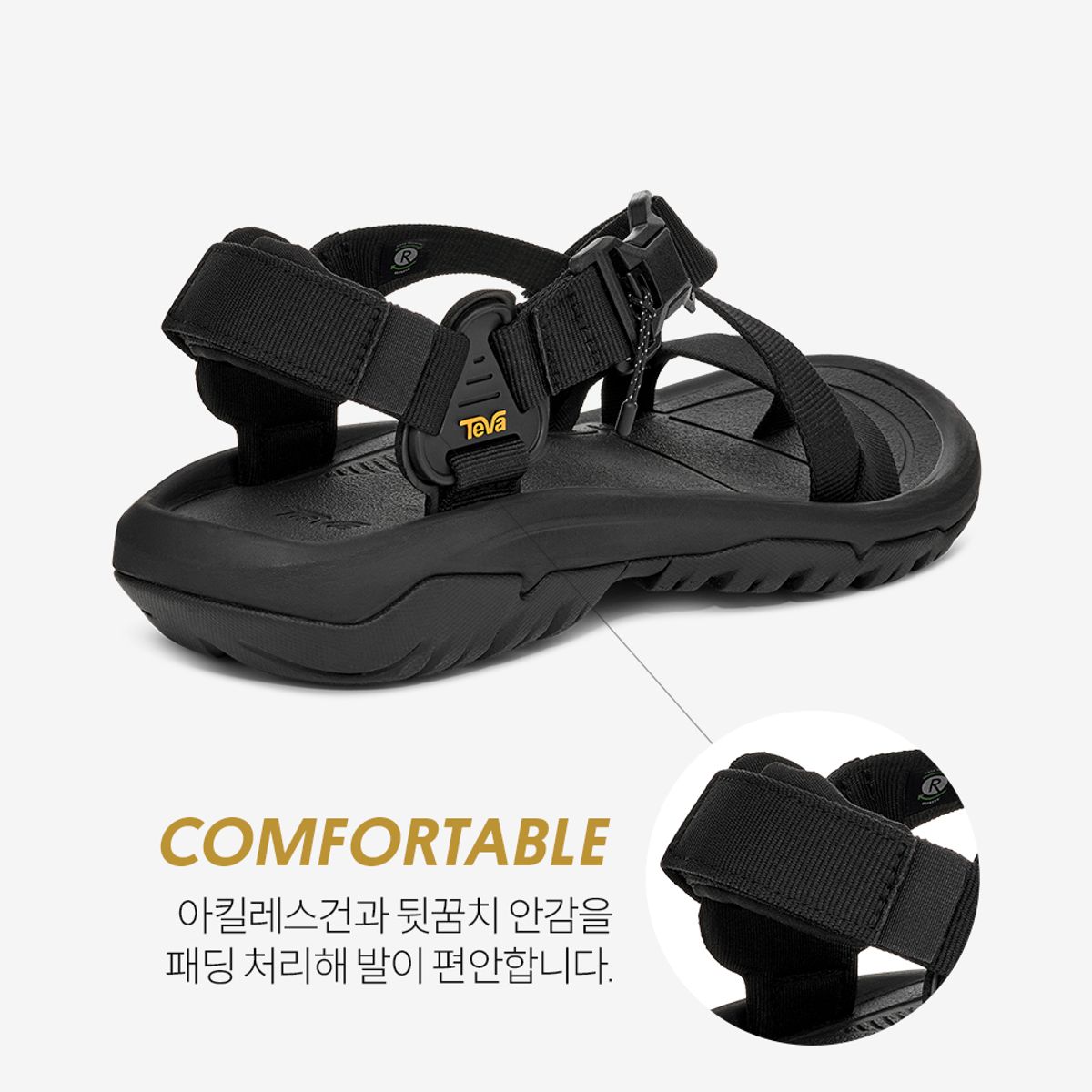 테바(TEVA) 여성 허리케인 테라 닥틸 (BLK) STVF2519431-BLK