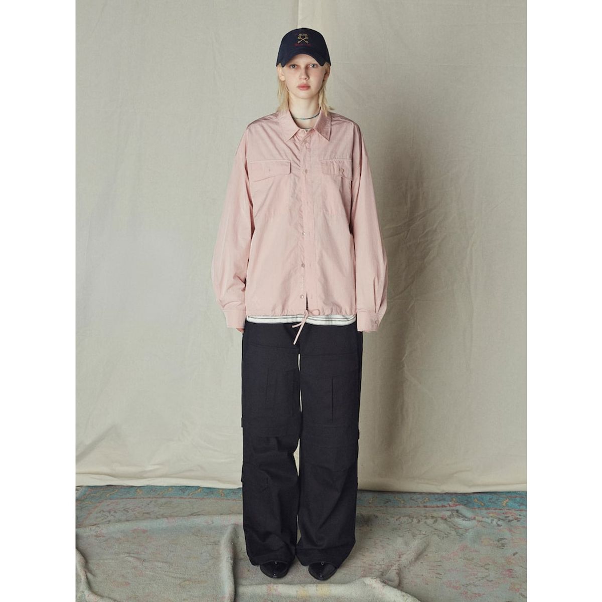 샌드 사운드(SAND SOUND) Nylon LongSleeved Shirt  Pink