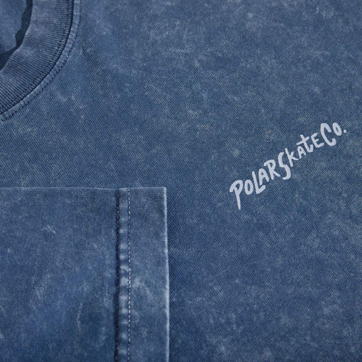 폴라(POLAR) ACID SURF LOGO TEE [DARK BLUE]