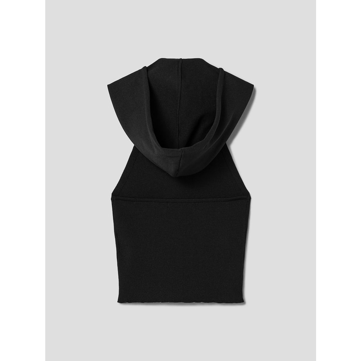 샌드 사운드(SAND SOUND) Women Sleeveless Hooded Knit  Black