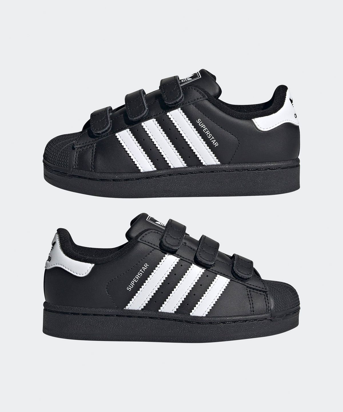 아디다스 키즈(ADIDAS KIDS) 슈퍼스타 II 컴포트 클로저 키즈 - 블랙 / JI3989