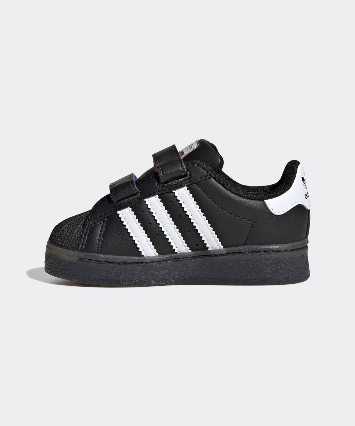 아디다스 키즈(ADIDAS KIDS) 슈퍼스타 LED 라이트 컴포트 클로저 인펀트 - 블랙 / JI0507