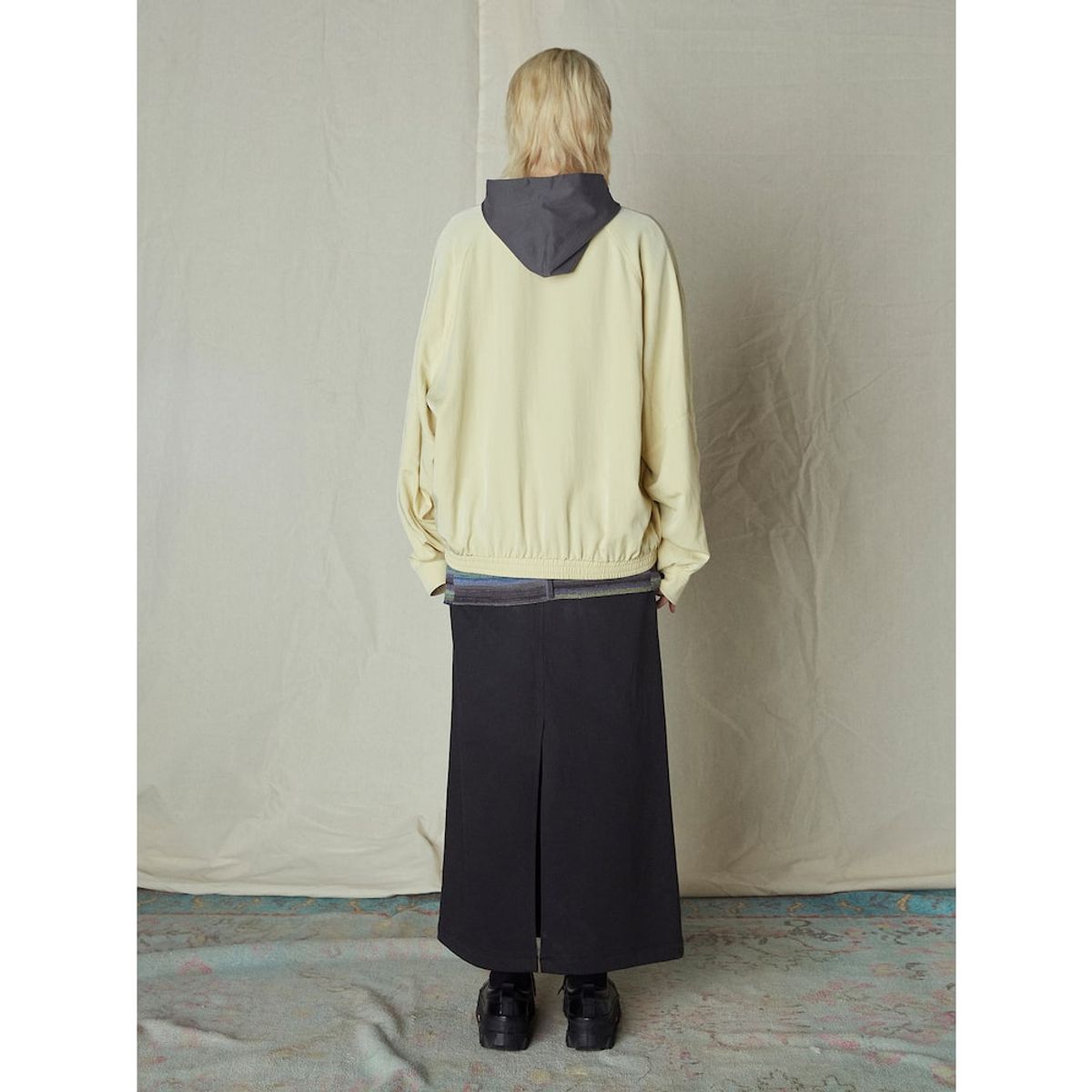 샌드 사운드(SAND SOUND) Drape Drizzler Jacket  Beige