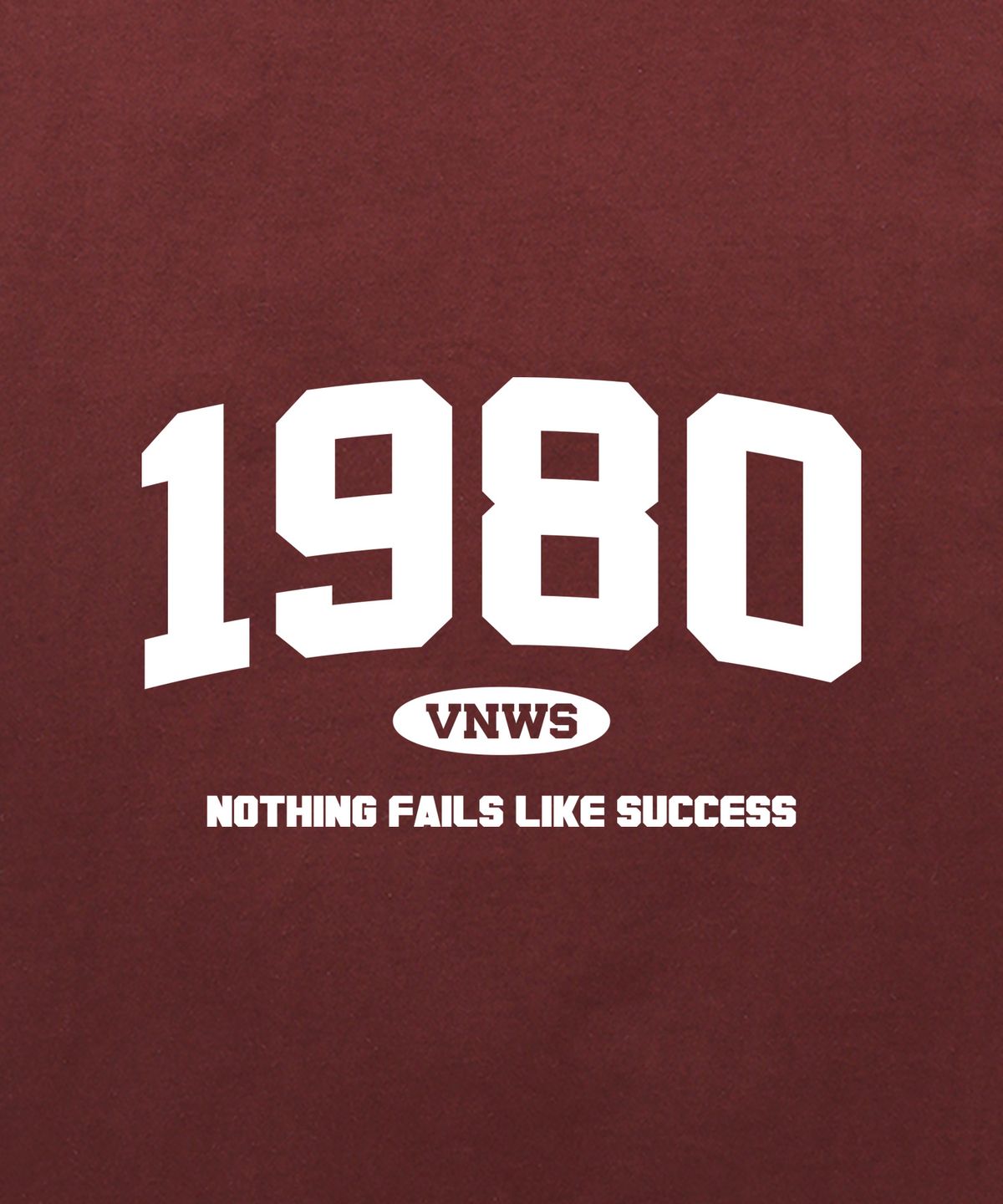 밴웍스(VANNWORKS) 1980 Logo 롱슬리브 (VLS0067) 버건디