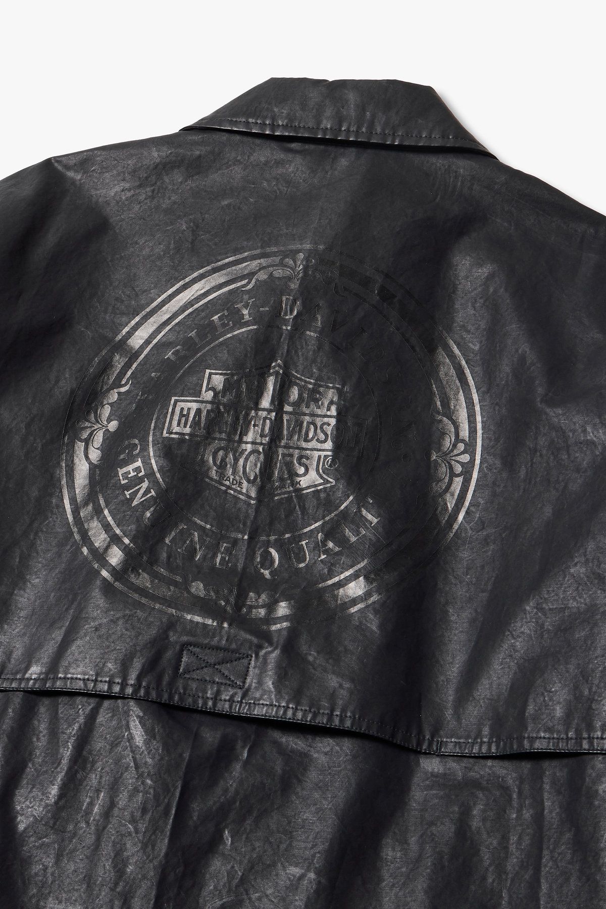 할리데이비슨 컬렉션스®(HARLEY-DAVIDSON COLLECTIONS®) 코팅 코치 자켓 _블랙 HH15103206