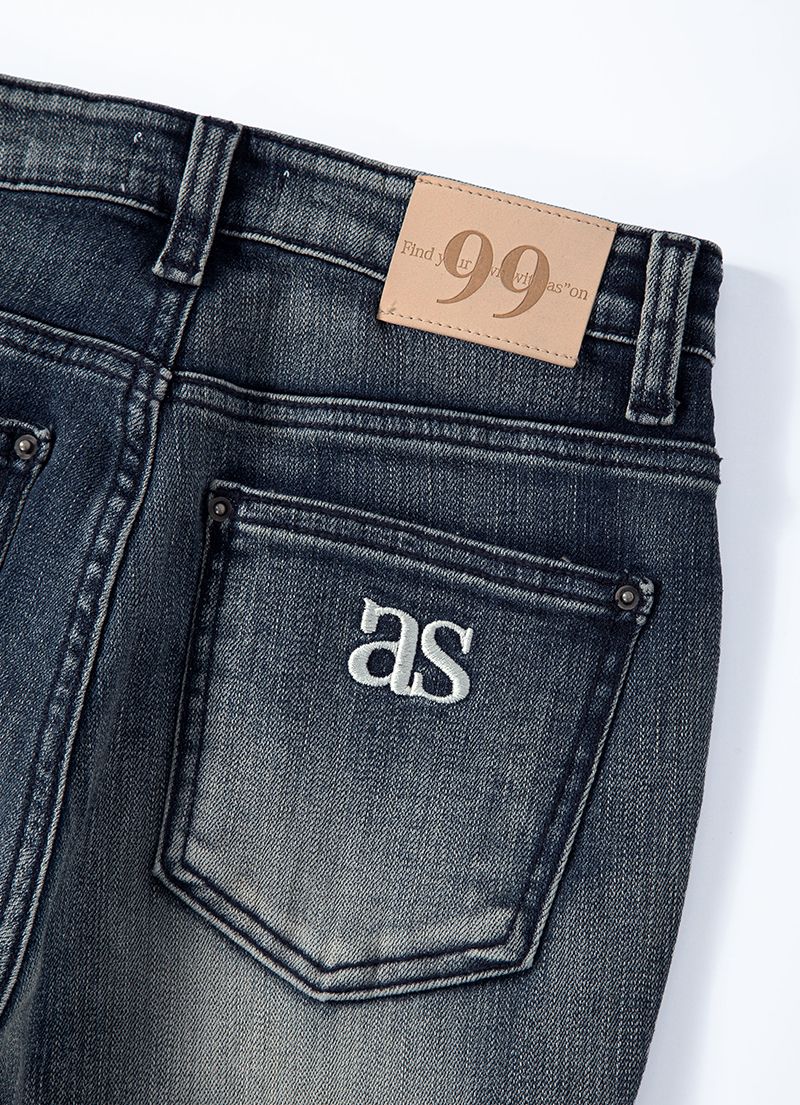 ★as''on★CALEY BOOTS CUT PANTS / DENIM★正規品/韓国送料込 MUSINSA | ASON CALEY BOOTS CUT PANTS / DENIM