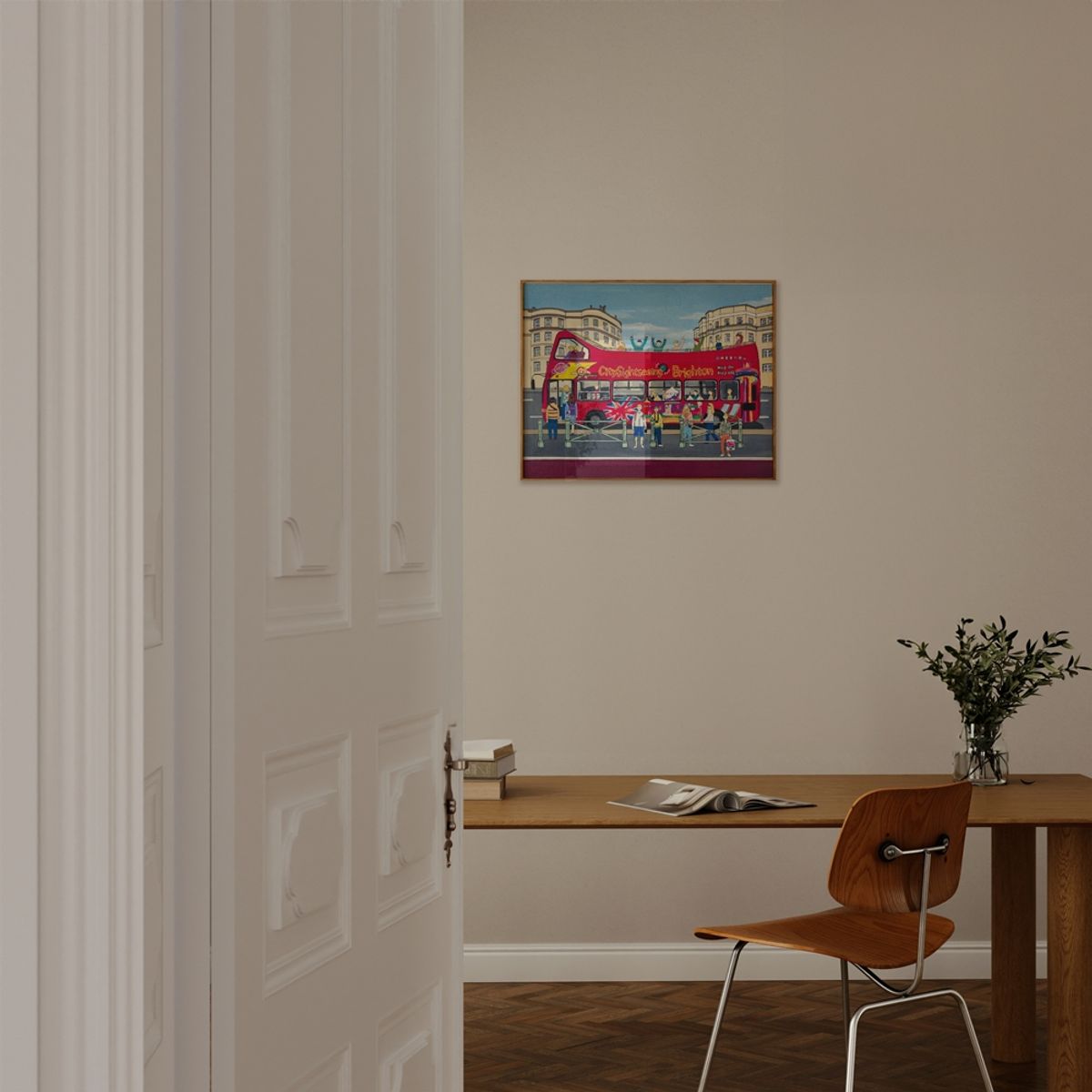 갤러리티(GALLERYT) Brighton - 강지 작가 포스터 액자 60x47cm