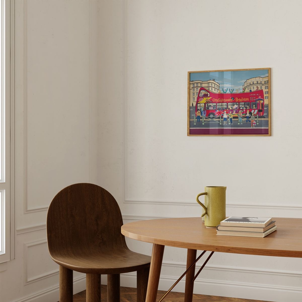갤러리티(GALLERYT) Brighton - 강지 작가 포스터 액자 60x47cm