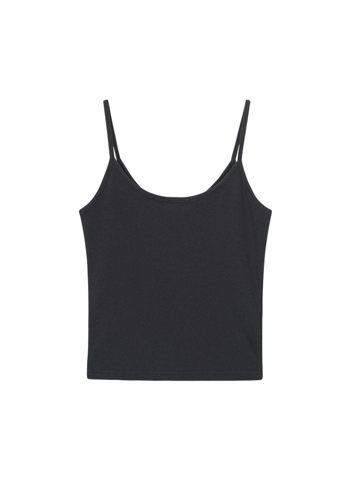 애즈온(ASON) EYELET SLEEVELESS / CHARCOAL