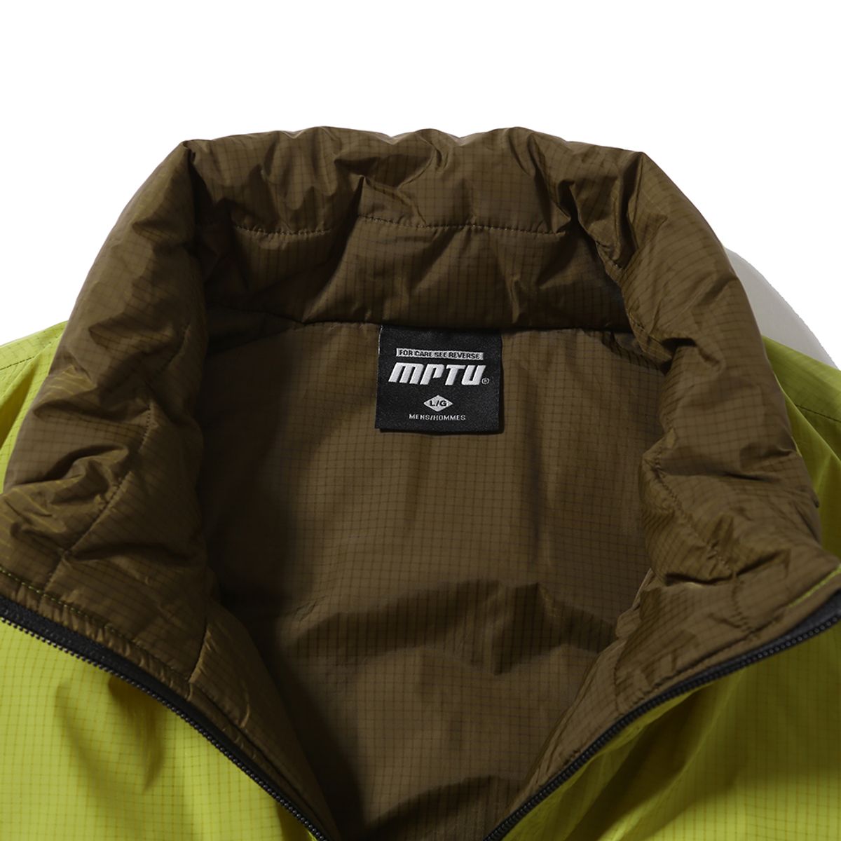 엠피티유(MPTU) [AW24] PUFF VEST / SHREK GREEN