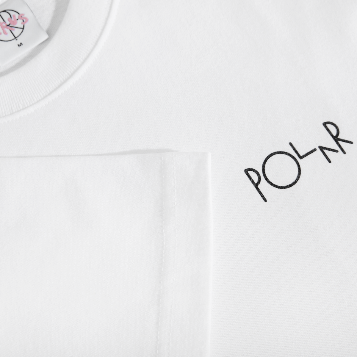 폴라(POLAR) OURSELVES COLLAGE FILL LOGO TEE [WHITE]