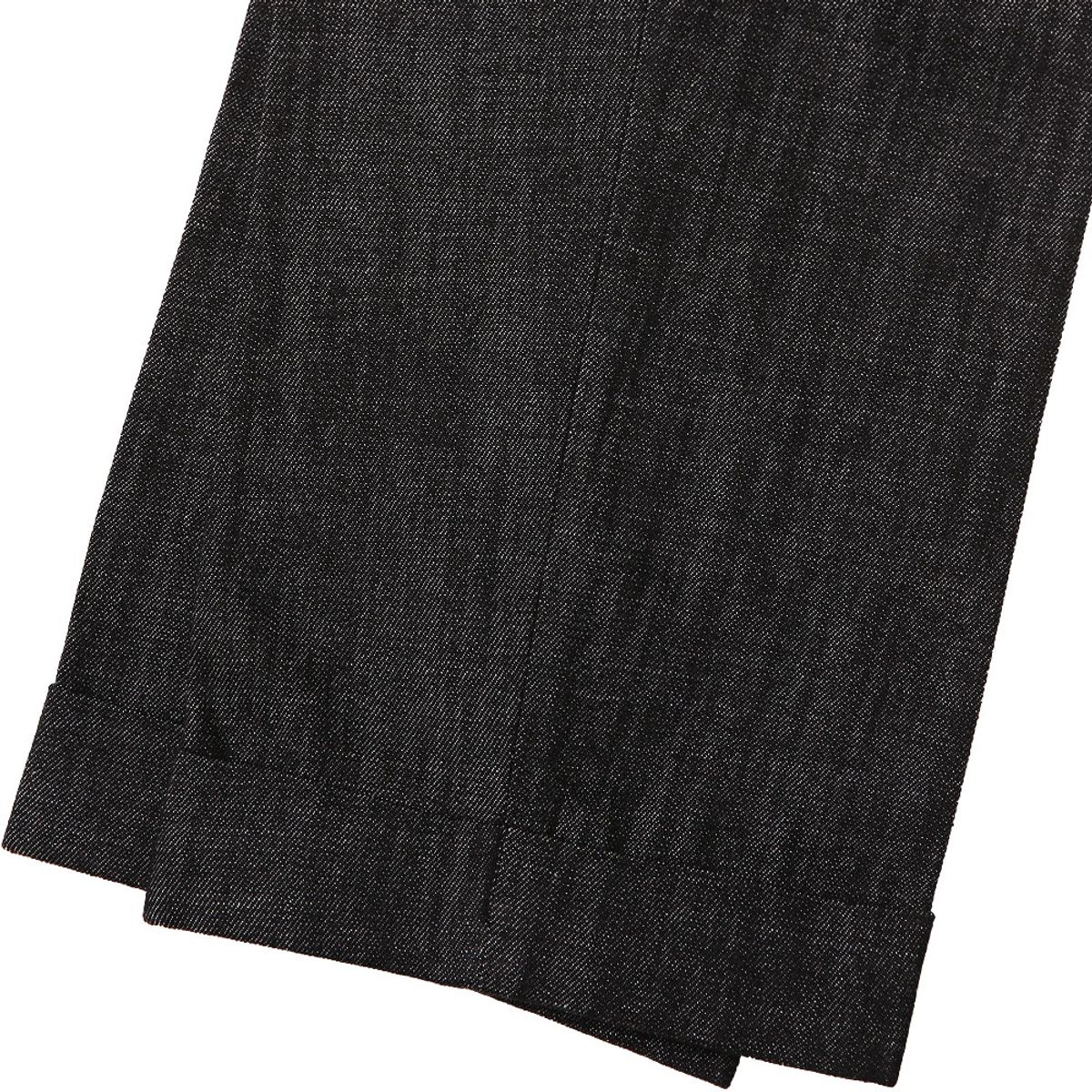 솔티(SORTIE) Denim Hollywood Trousers (Black)