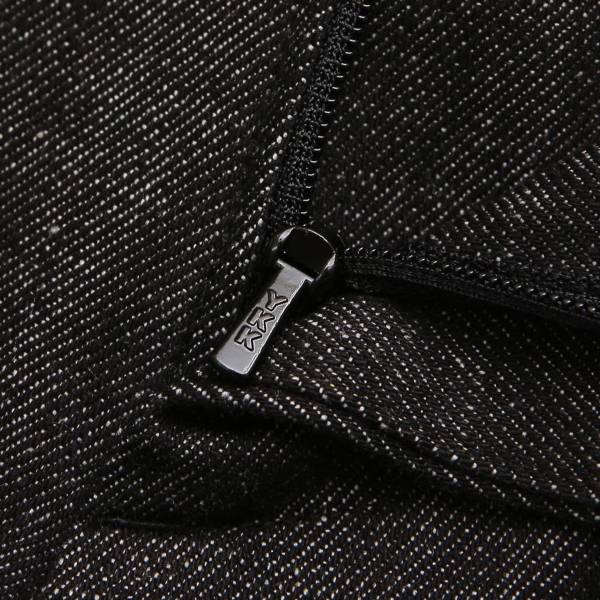 솔티(SORTIE) Denim Hollywood Trousers (Black)
