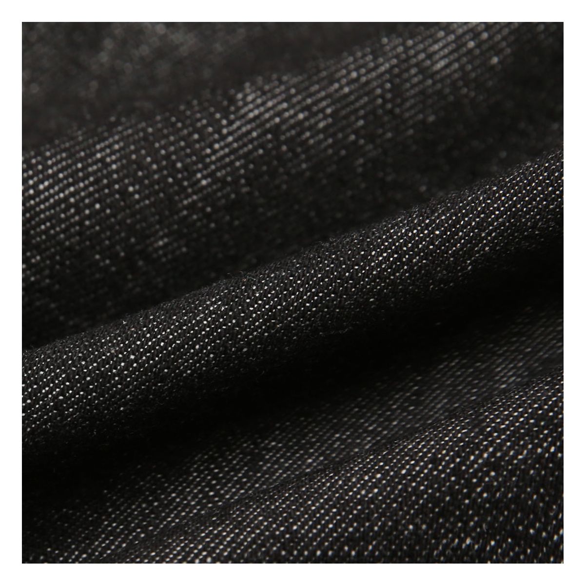 솔티(SORTIE) Denim Hollywood Trousers (Black)