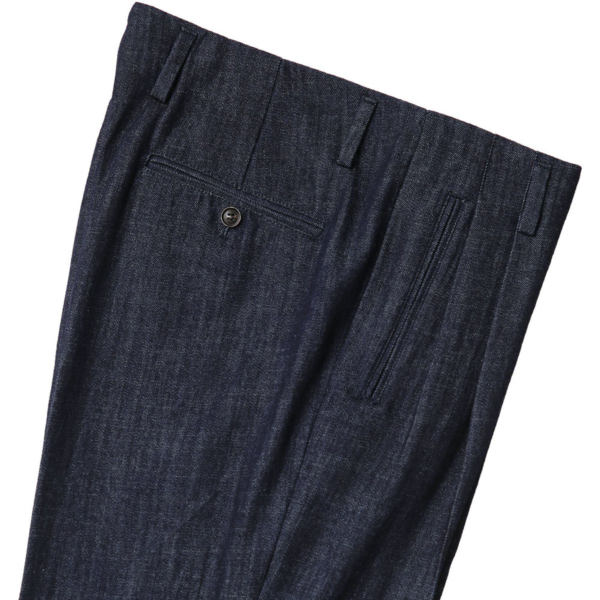 솔티(SORTIE) Denim Hollywood Trousers (Blue)