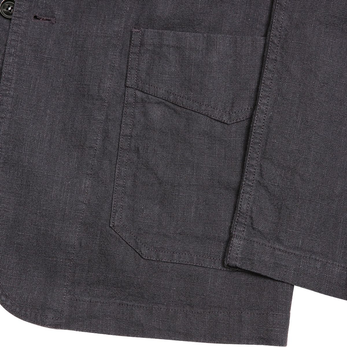 솔티(SORTIE) Tura Linen Washed Jacket (Charcoal)