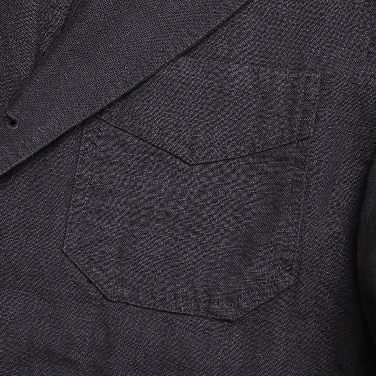 솔티(SORTIE) Tura Linen Washed Jacket (Charcoal)