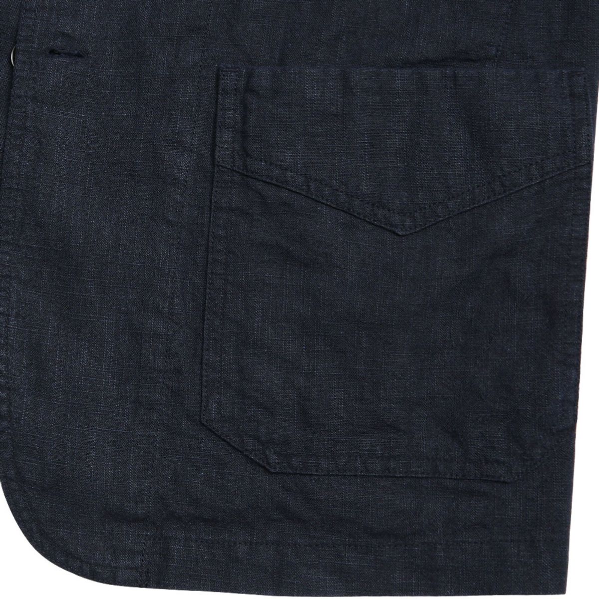 솔티(SORTIE) Tura Linen Washed Jacket (Navy)