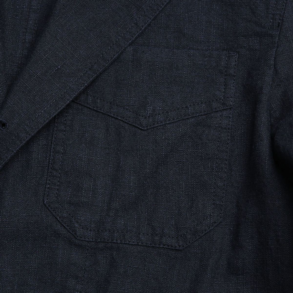 솔티(SORTIE) Tura Linen Washed Jacket (Navy)