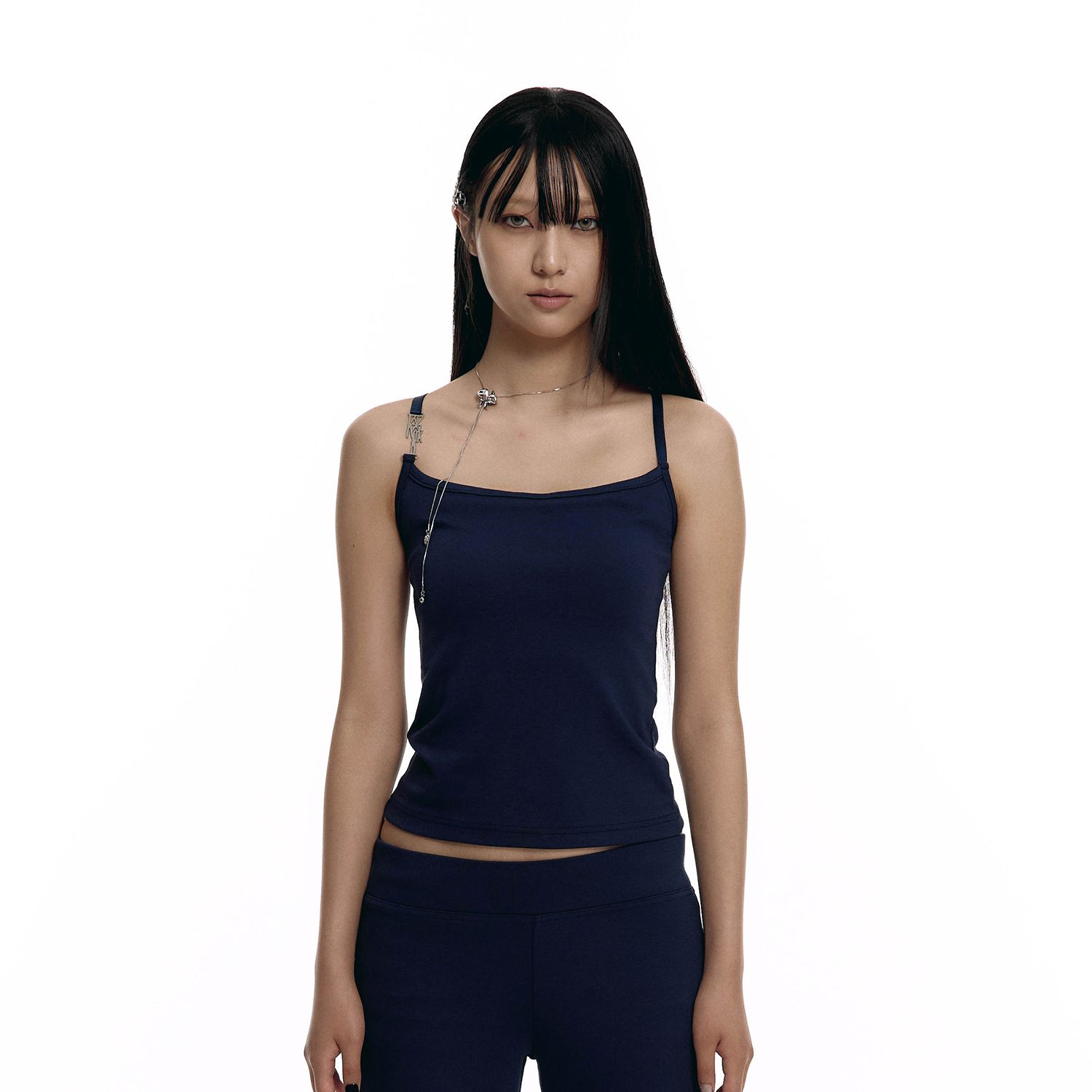 ★2025SS新作★KASHIKO★Kashiko Comfy : Basic Sleevelss MUSINSA公式 | KASHIKO Kashiko Comfy : Basic Sleevelss Navy
