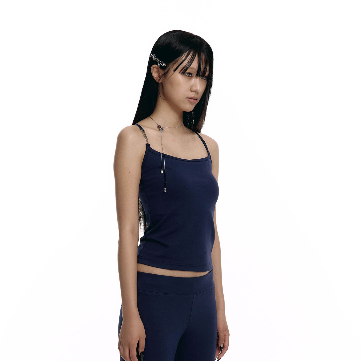 MUSINSA公式 | KASHIKO Kashiko Comfy : Basic Sleevelss Navy