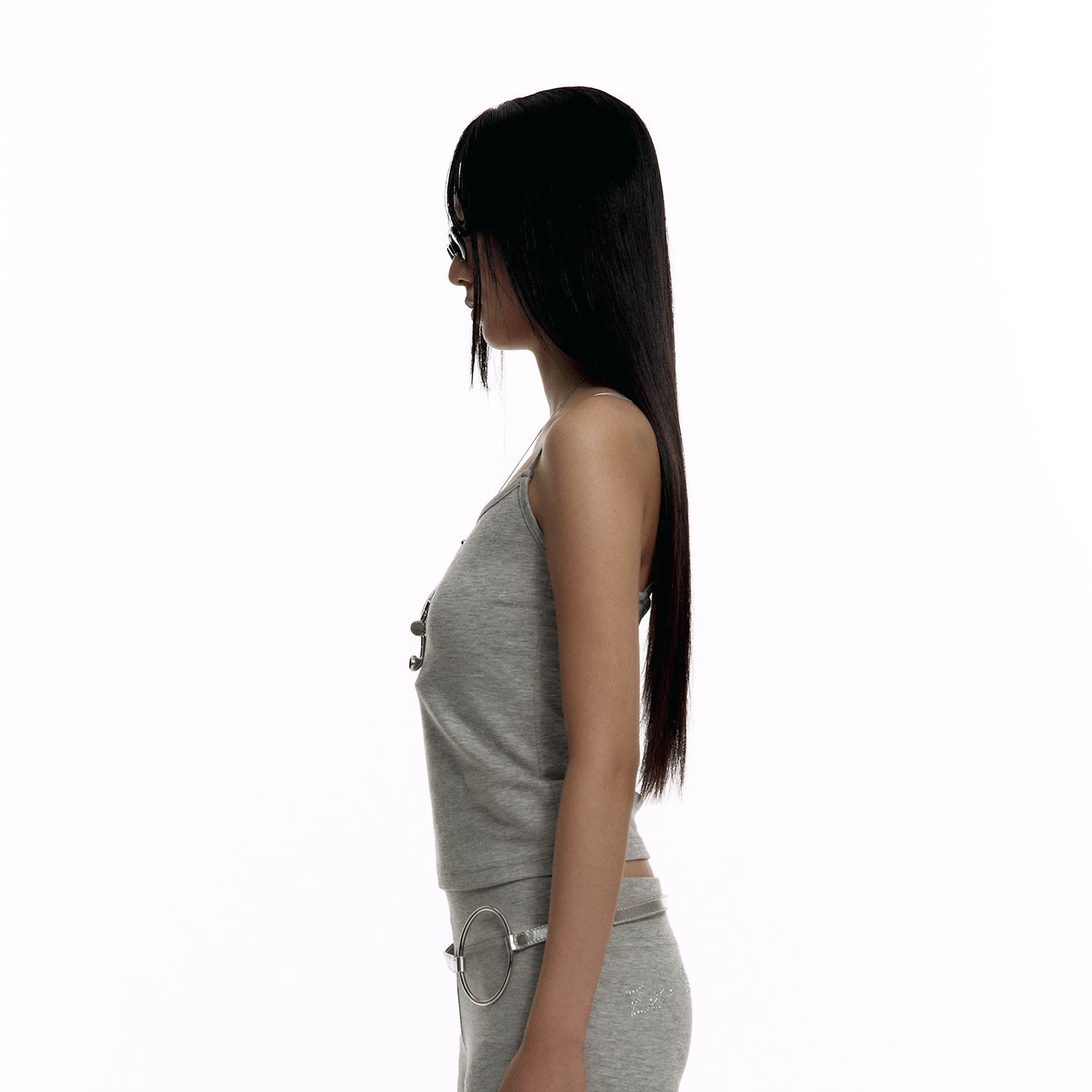 ★ Kashiko★ Kashiko Comfy Basic Sleevelss Gray 38676 MUSINSA | KASHIKO Kashiko Comfy : Basic Sleevelss Gray