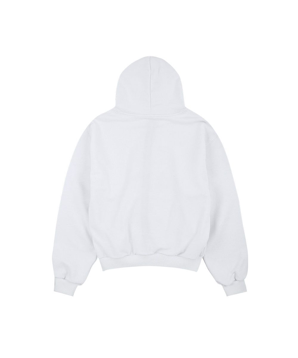 MUSINSA | GRAILZ ERROR 404 ZIP HOODIE [WHITE]