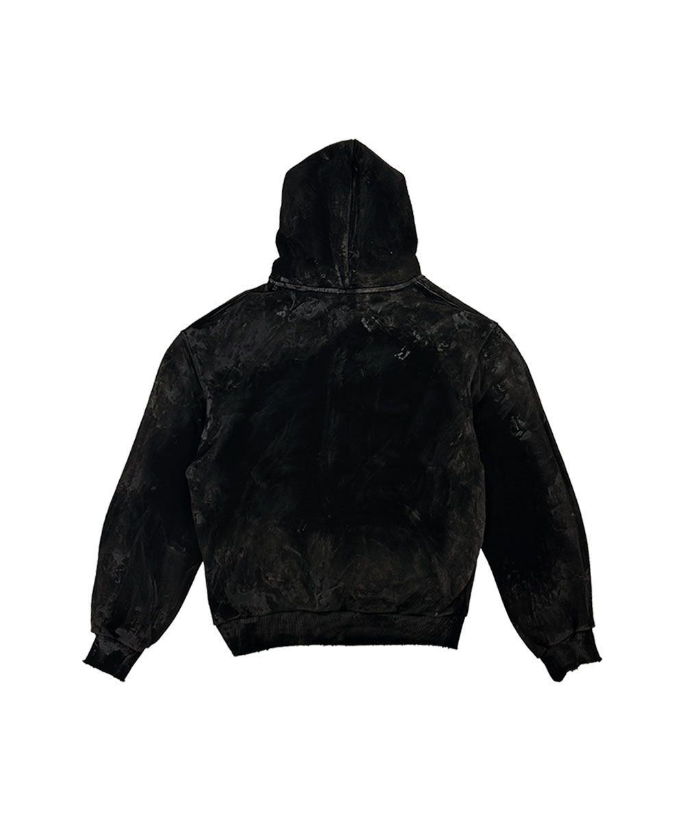 MUSINSA | GRAILZ DELETED MY EX ZIP HOODIE [BLACK]