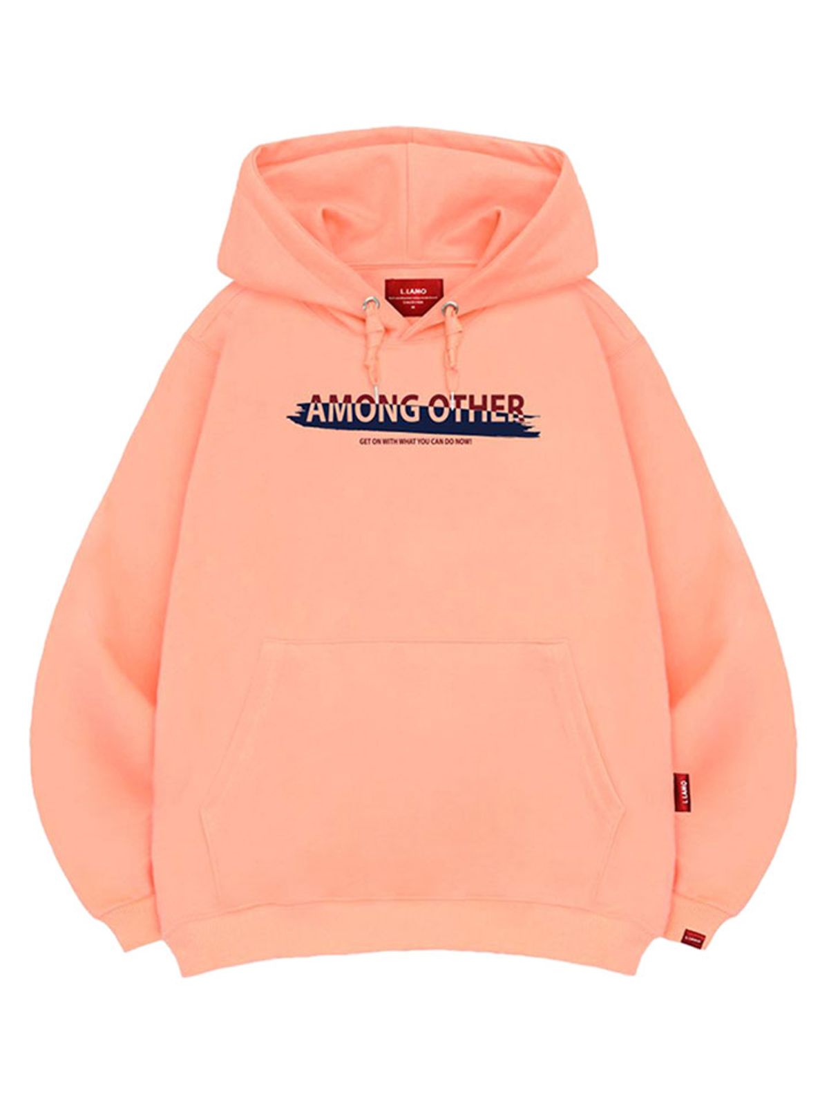 엘라모(LLAMO) AmongOther 후드티 남녀공용 빅사이즈 M~4XL