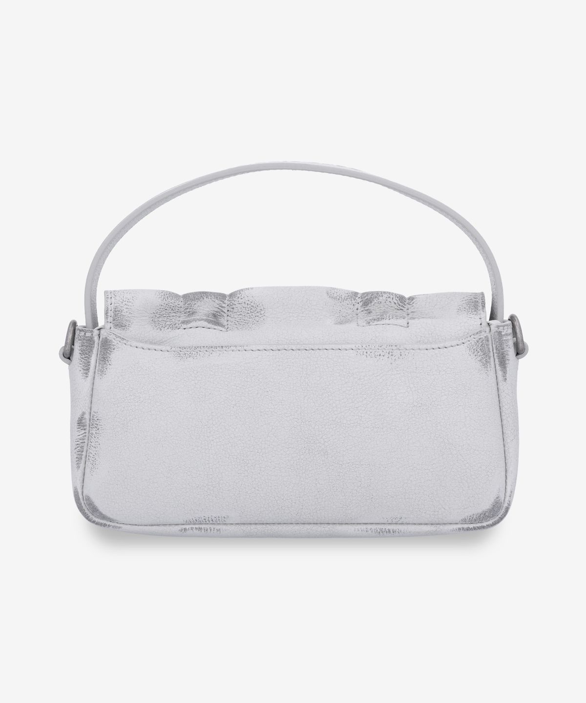 아크네 스튜디오(ACNE STUDIOS) 마이크로 멀티포켓 빈티지 토트백 - 화이트:그레이 / A10386AHX