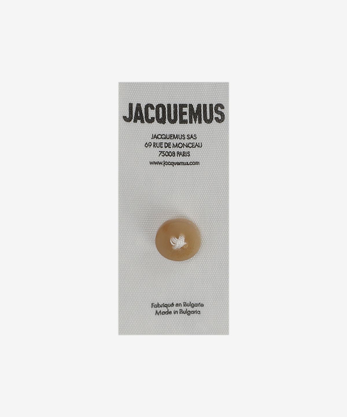 자크뮈스(JACQUEMUS) 라 슈미즈 베이스볼 셔츠 - 화이트 / 255SH1131454100