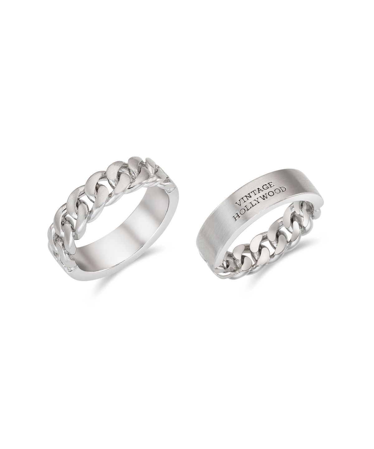 빈티지헐리우드(VINTAGE HOLLYWOOD) Matte Classic Chain Ring_VH25NNRI170V