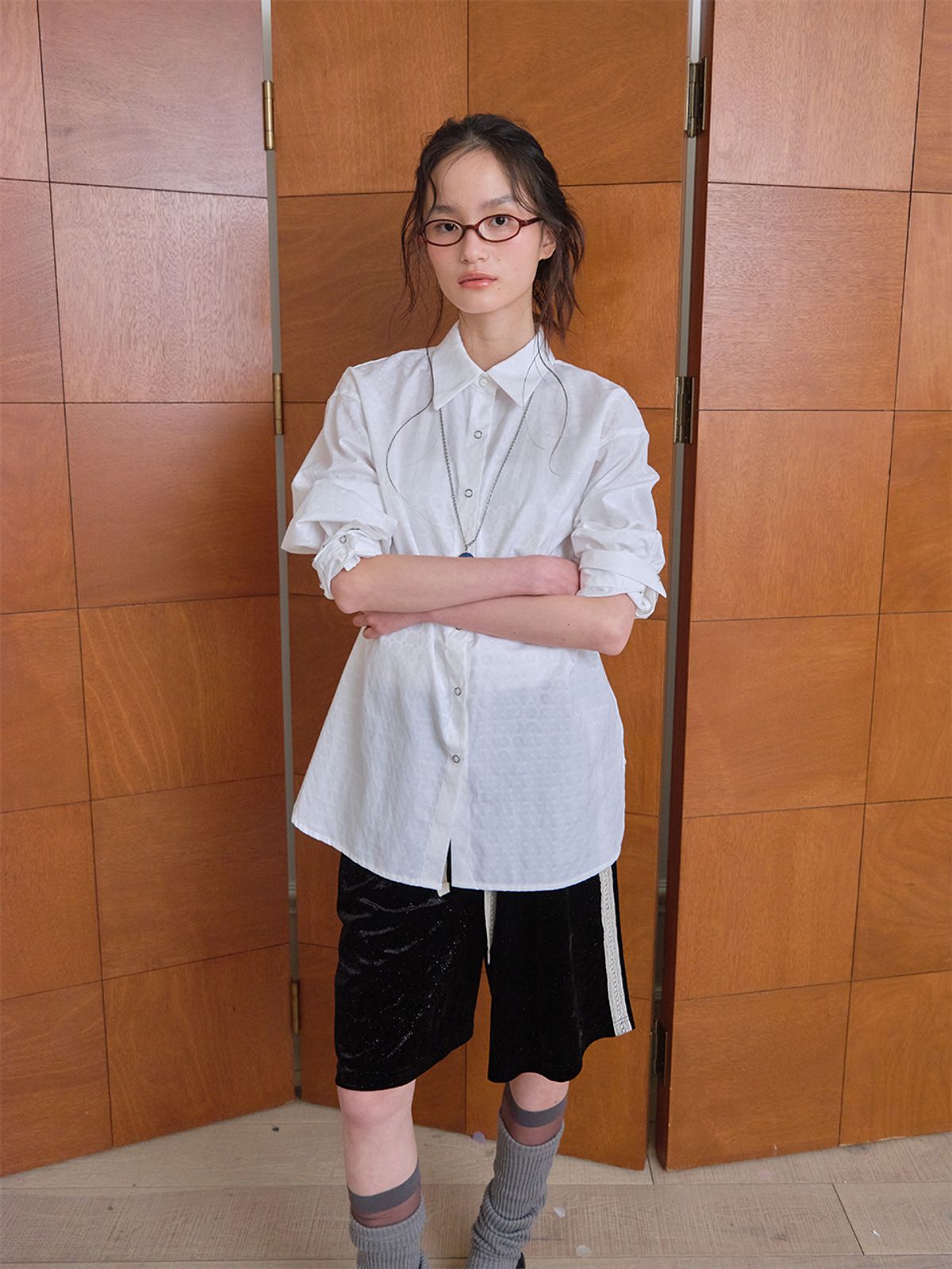 무음(MUWM) 갤럭시 져지 쇼츠 Galaxy Jersey Shorts (Black)