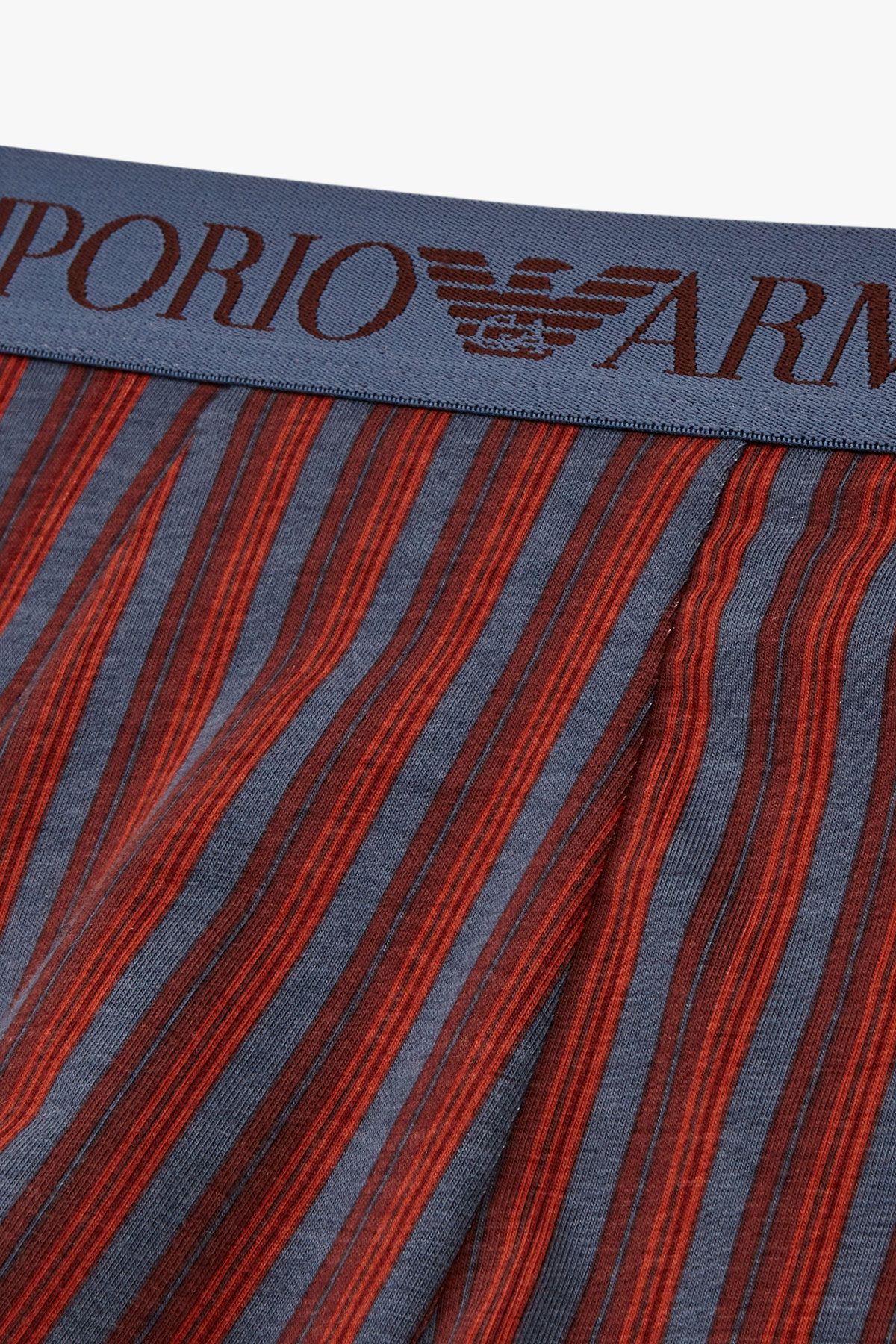 엠포리오 아르마니 언더웨어(EMPORIO ARMANI UNDERWEAR) 남성 패턴 앤 솔리드 코튼 드로즈 2PACK_멀티 08M5161008
