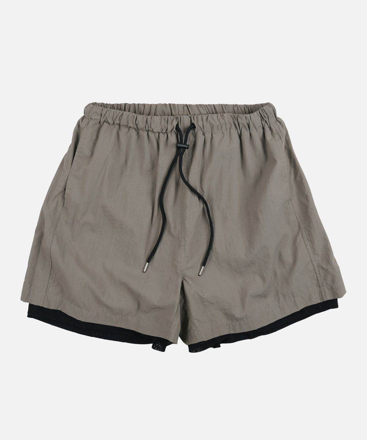 프리즘웍스(FRIZMWORKS) MONDRIAN LIGHT SHORTS _ MUD