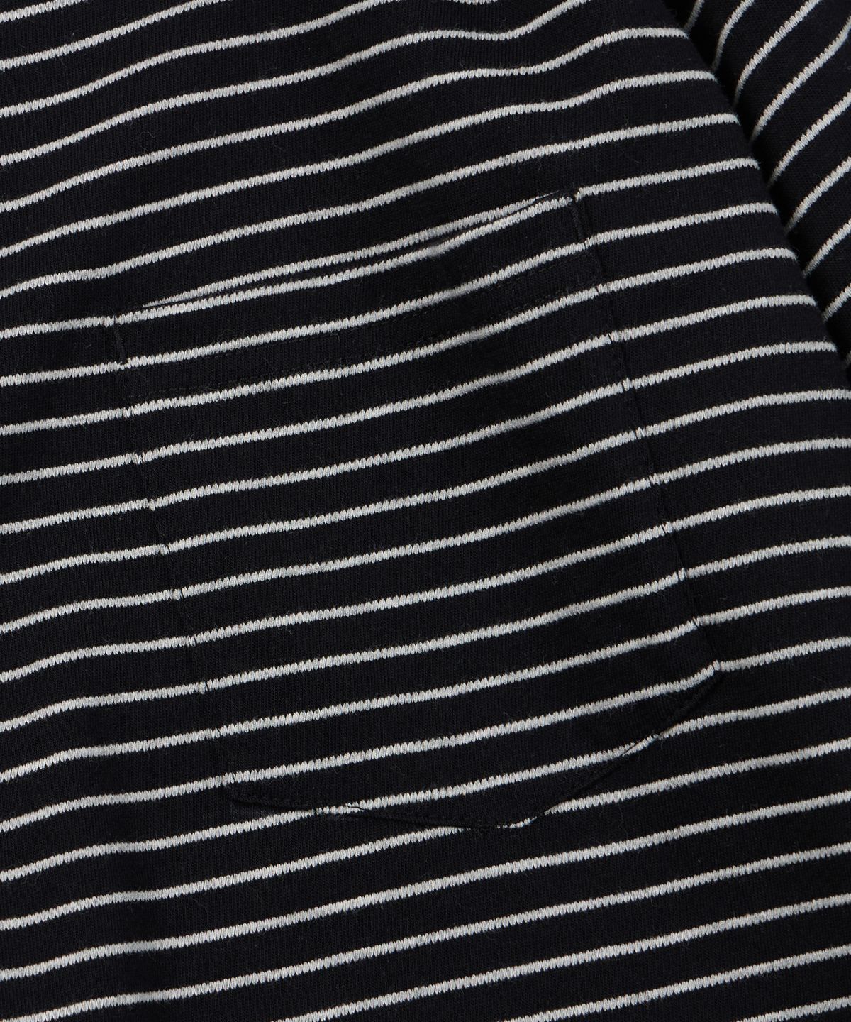 프리즘웍스(FRIZMWORKS) STRIPE OVERSIZED RELAX TEE 003 _ BLACK