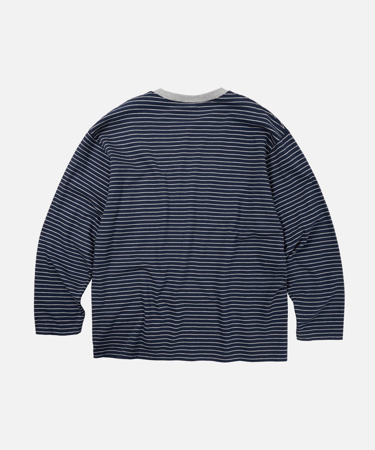 프리즘웍스(FRIZMWORKS) STRIPE OVERSIZED RELAX TEE 003 _ NAVY