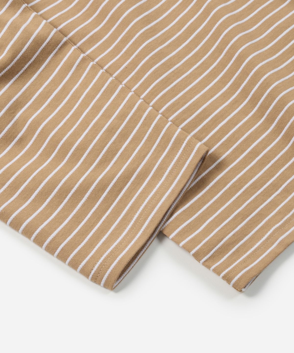 프리즘웍스(FRIZMWORKS) STRIPE OVERSIZED RELAX TEE 003 _ BEIGE