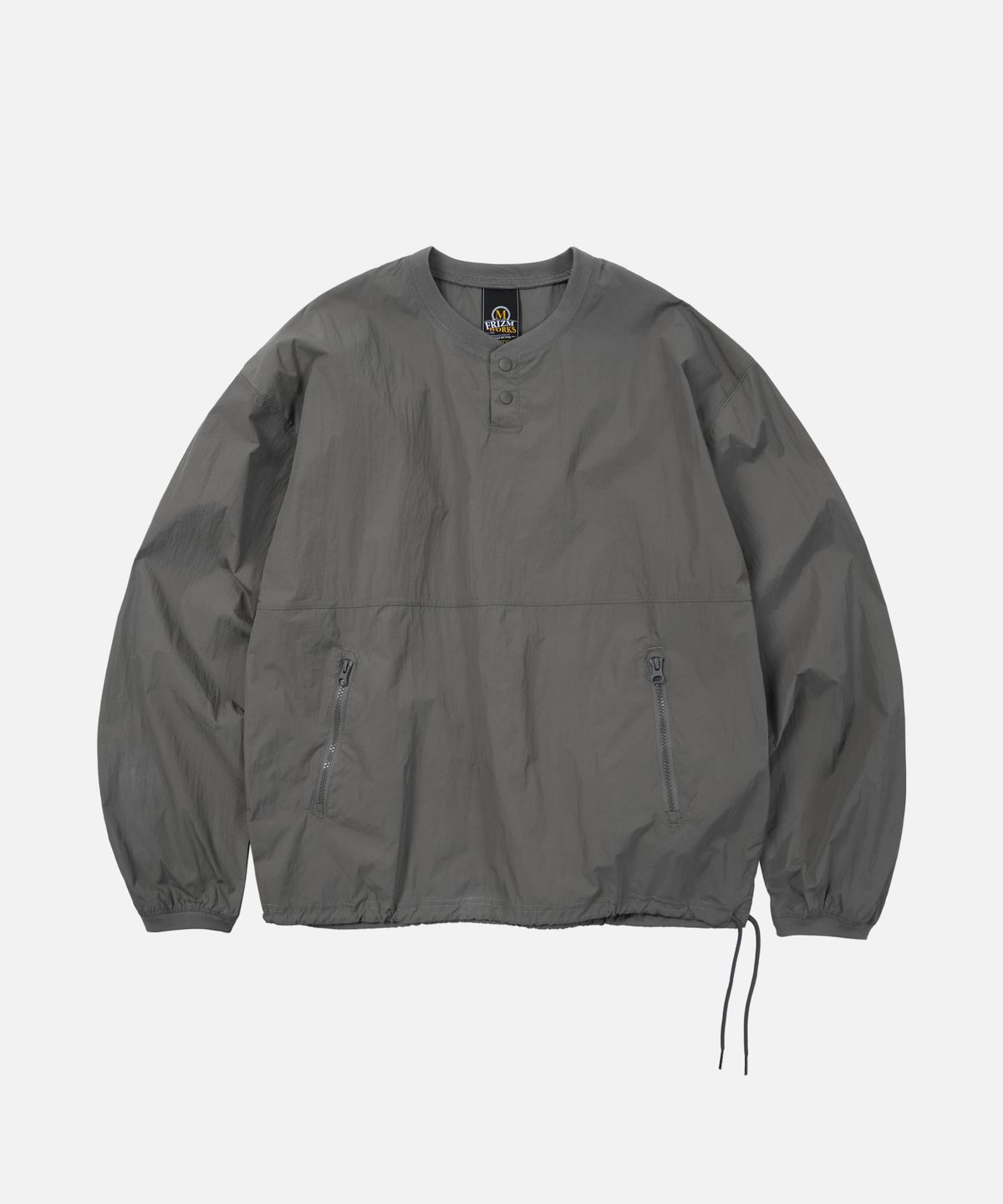 프리즘웍스(FRIZMWORKS) NYLON POCKET PULLOVER _ DEEP GRAY